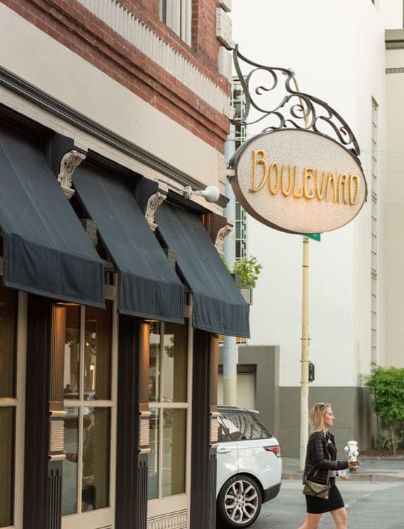 boulevard restaurant in san fracisco 